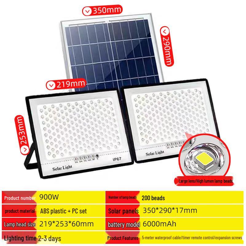 

Mengpao Solar Dual-Head Outdoor Light