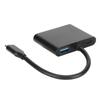 4 In 1 Hub TYPEC Docking Station Expansion Converter Portable Network Adapter AY100