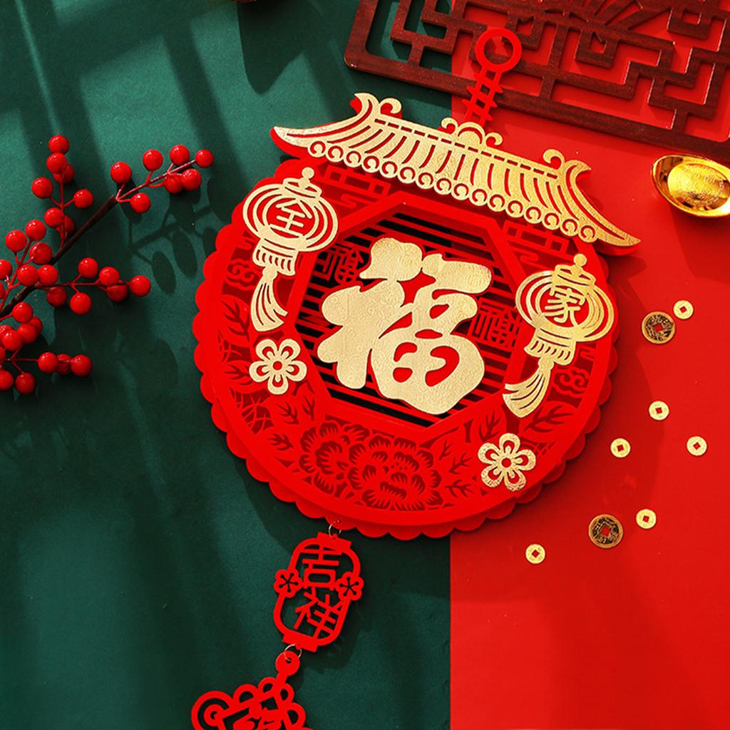 2023 Chinese New Year Decorations Spring Festival Knot Pendant Hanging Ornament for New Year Spring Festival Home Office
