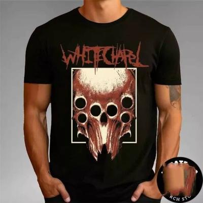 Whitechapel Hymns In Dissonance Tour 2025 T Shirt Full Size S-5XL Unisex T-Shirt