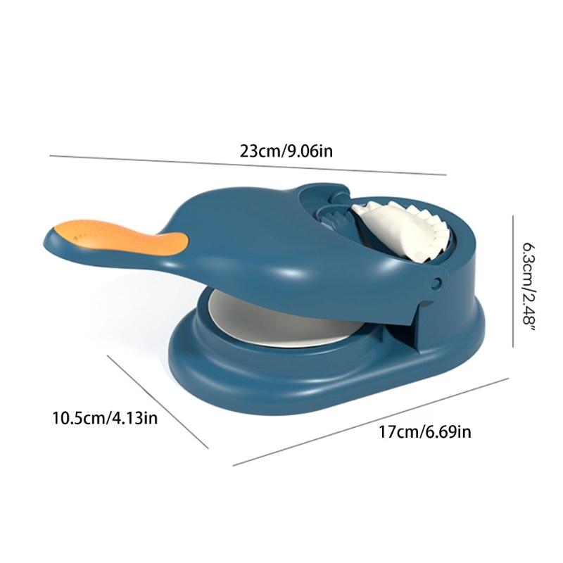 Portable Manual Dumpling Press Molds 2 In 1 Dumpling Maker Ravioli Maker Press Dumpling Making Tool for Dumpling Wrapper