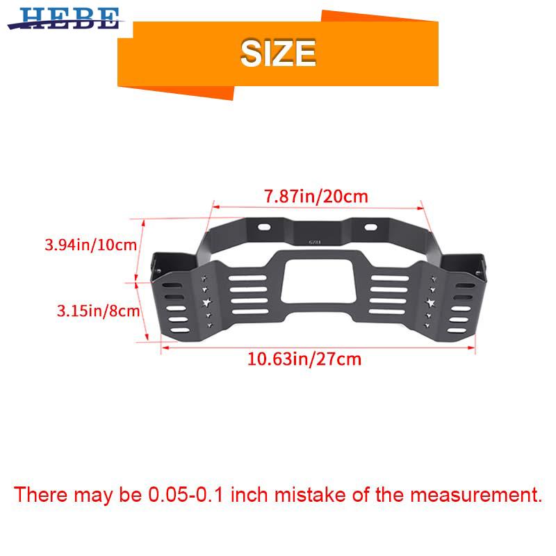 HEBE Car Walkie Talkie Holder Intercom Rack Bracket Fit for GWM Tank 300 2021 2022 2023 2024 2025 Accessories