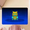 Cartoon Geometry Dash Video Game Kitchen Mat Kids Room Bedroom Decoration Balcony Anti-Slip Doormat Living Room Alfombra