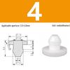 High-Temp Resistant Silicone Rubber Stopper with Card Slot Sealing Cap