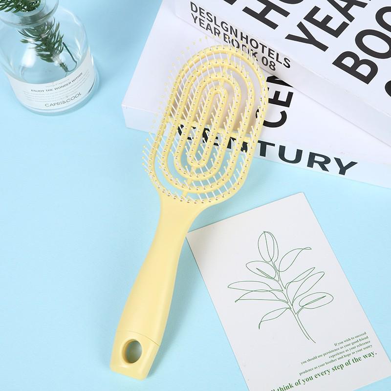 Large Curved Anti-static Backcombing Air Cushion Massage Comb