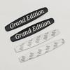 2pcs 3D Metal Logo Avantgarde EXCLUSIVE Sticker Grand Edition Emblem Car Fender Badge For Mercedes Benz AMG Car Accessories