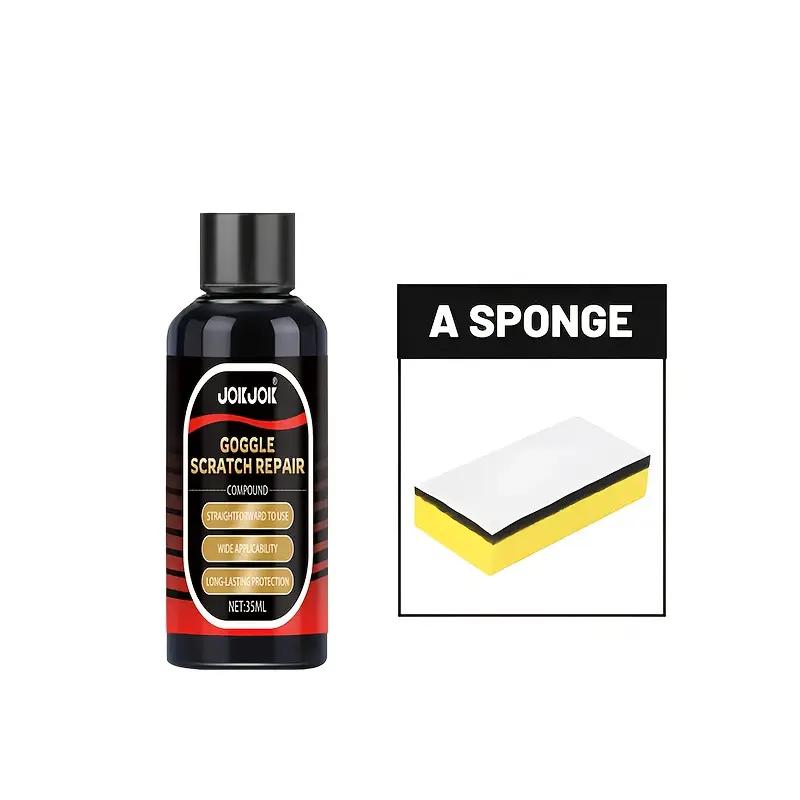 

Goggles and Vehicle Scratch Repair Kit - Multi functional Glass Scratch Repair Helmet/Goggle Recovery Cream - Designed for repai