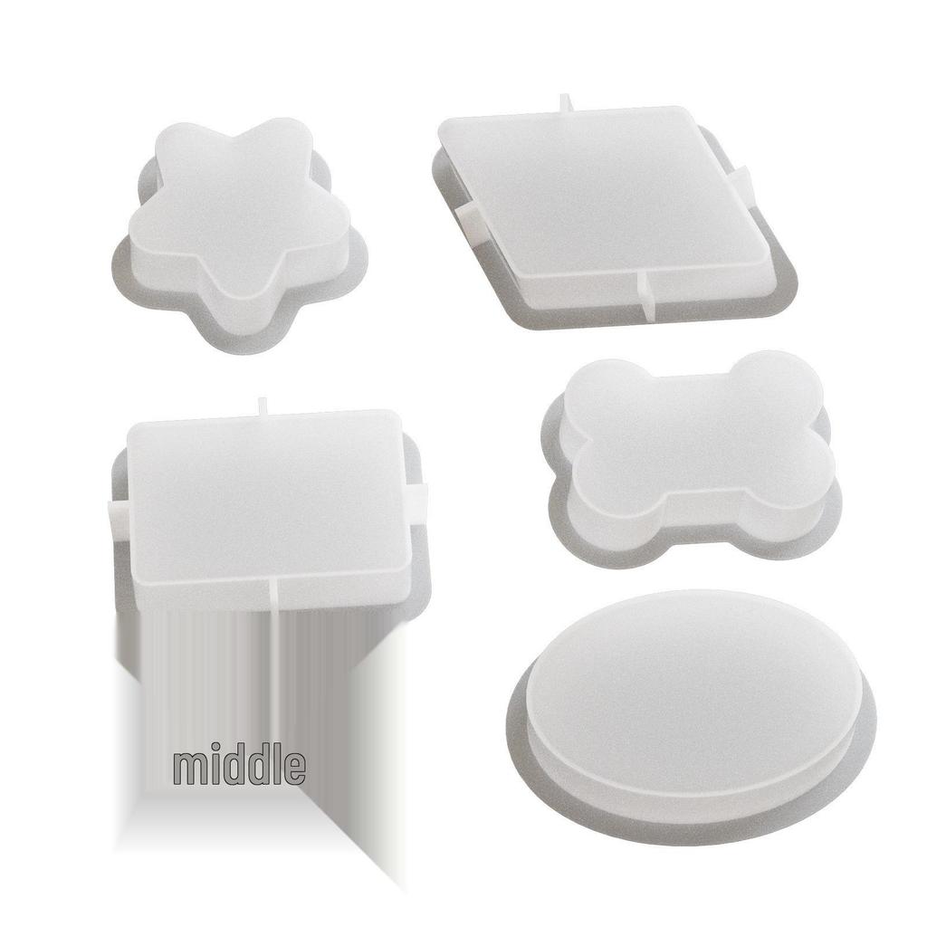 DIY Silicone Mold for Epoxy: Oval, Bone, Puzzle, Star, Square, Rectangular, Candle, Stone, Soap, Diffuser