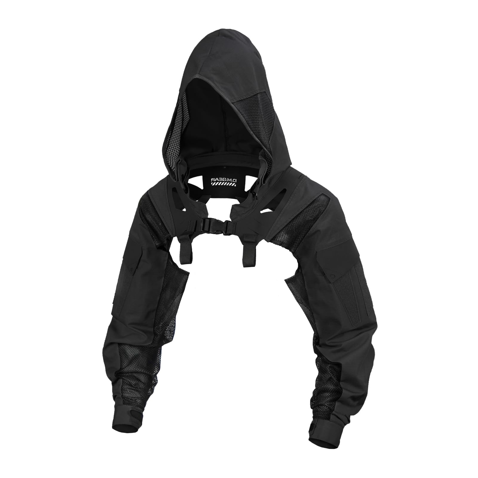 DMGEAR Men s Tactical Jacket Technical Combat Long Sleeve Shirt Lightweight Breathable Outdoor (BK, L)