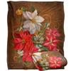 JQ Licensing Silky Poinsettia Supersoft Blanket