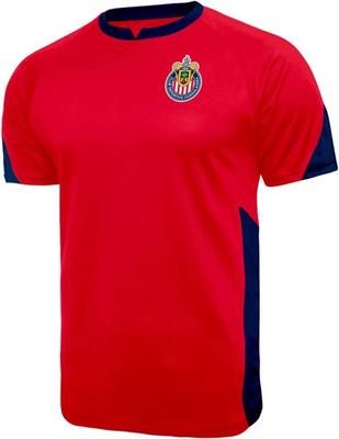 Icon Sports Herren Chivas De Guadalajara Fußball Poly Shirt Trikot -02