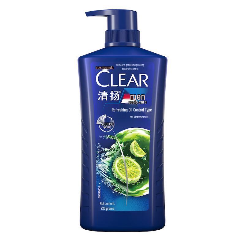 Clear Men's Anti-Dandruff Shampoo Set, Fresh Oil Control
