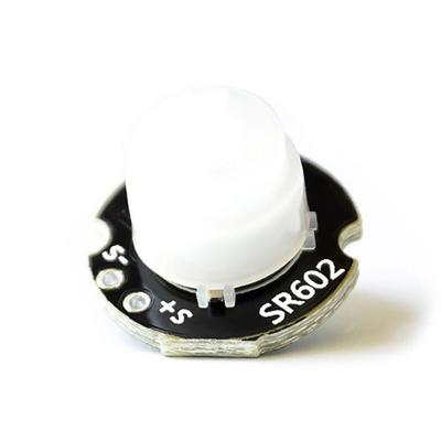 Módulo mini sensor de movimento sr602 detector infravermelho pir kit interruptor sensorial suporte para arduino diy com lente