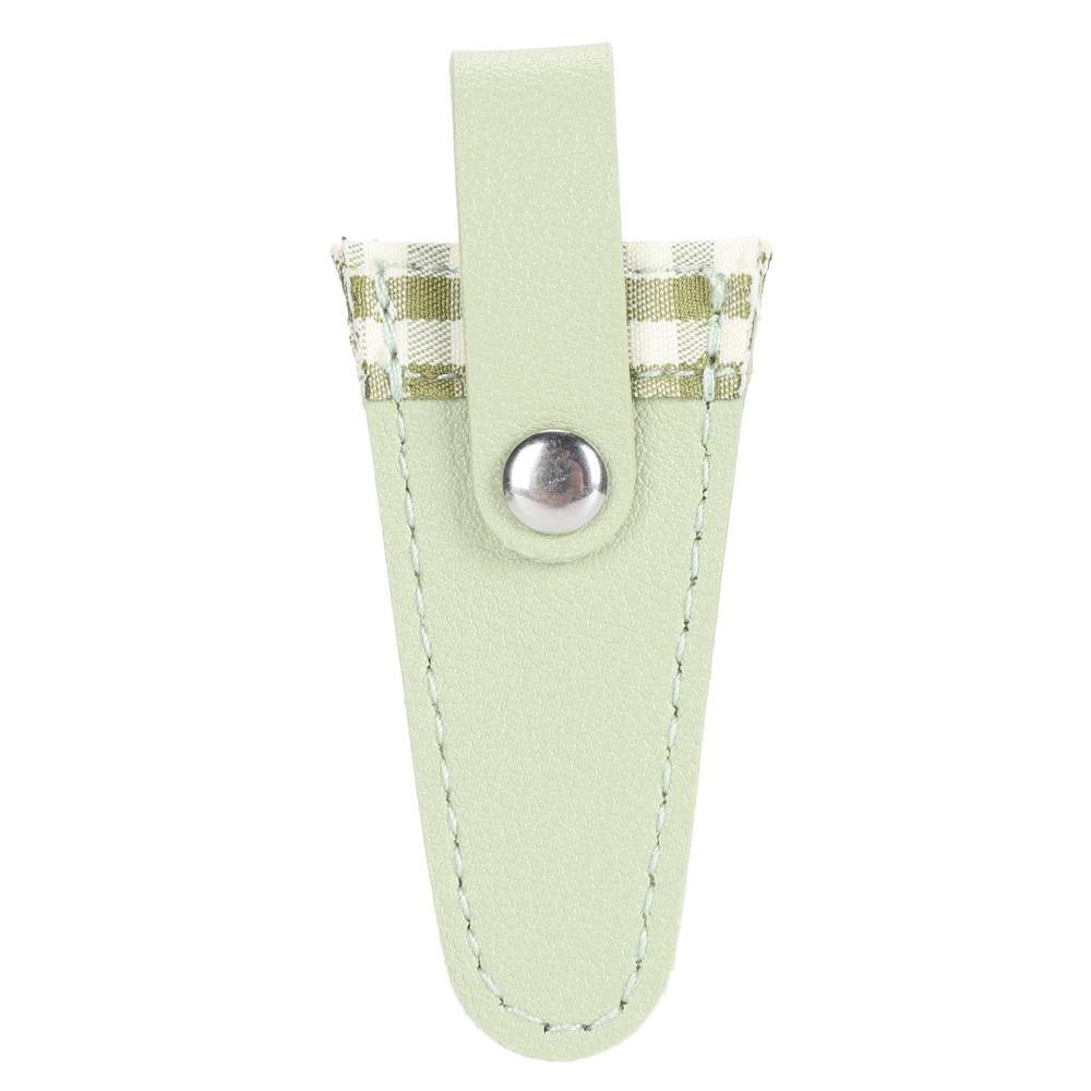 Compact Size Scissors Protective Cover PU Leather Protective Scissors Sheath For Sewing
