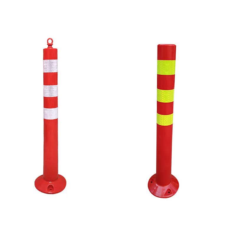 70CM Reflektierender Plastik-Verkehrspoller