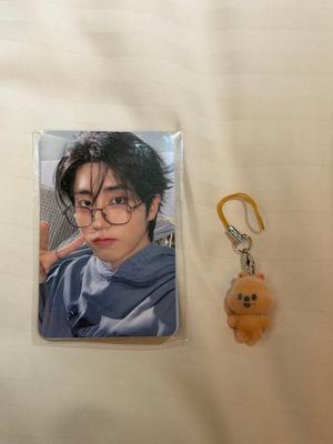 [USED] Stray Kids (SKZ) Korean Fan Meeting Photocard - Han - Purchase Bonus - Mini Charm