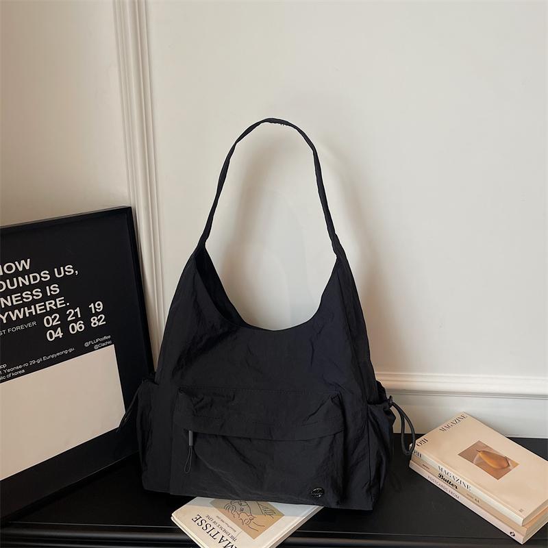 Women's Bag Large Capacity Tote Bag Solid Color Handbag Underarm Bag