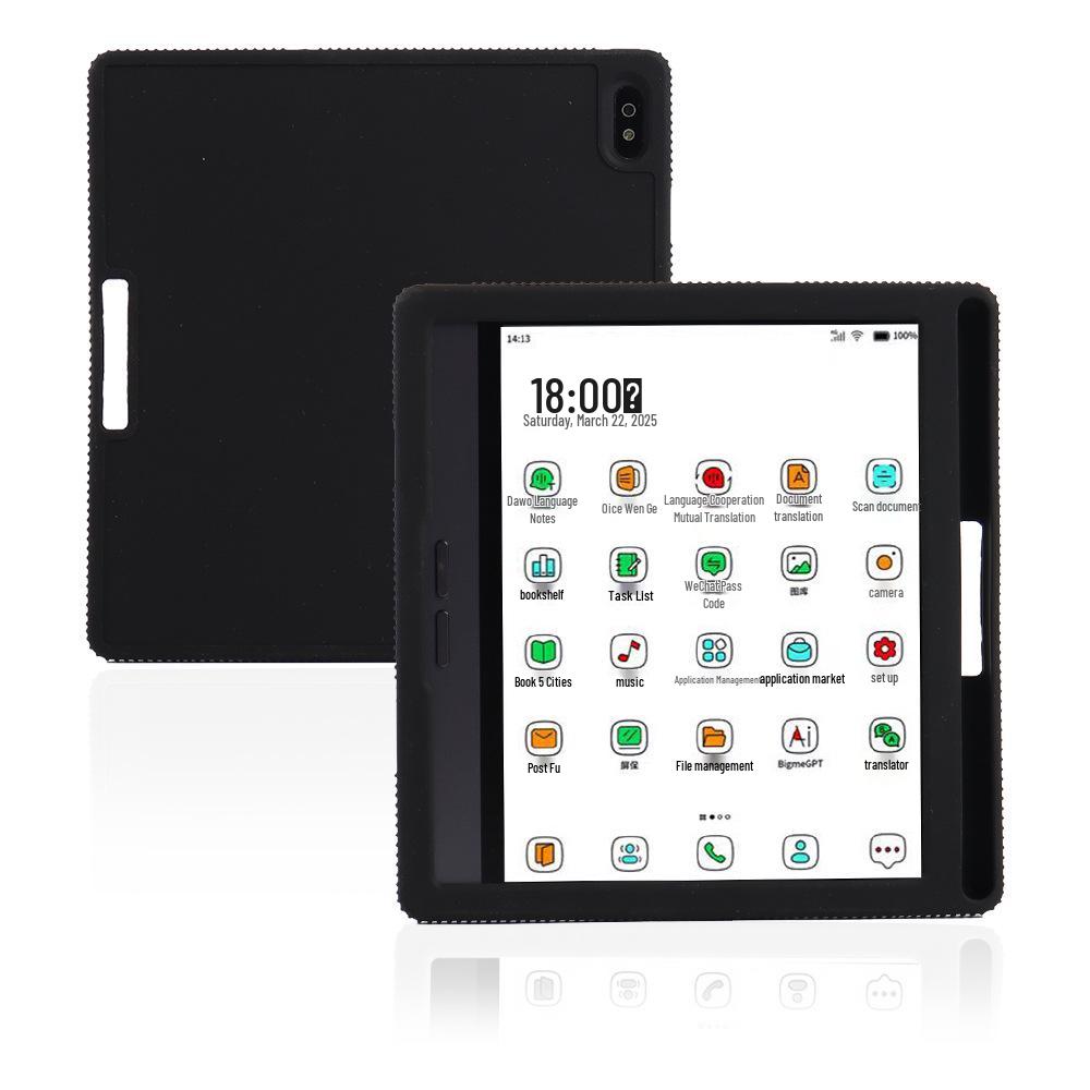 

BIGME Dawi B7Pro Защитный силиконовый чехол для планшета со слотом для стилуса и функцией защиты от падений BIGME B7/B7Pro 7 inch (not B751 series) чёрный