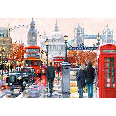 5D Diy Diamond Painting Oil Painting Street View Embroidery Cross Stitch Home Decor Handmade Gift
