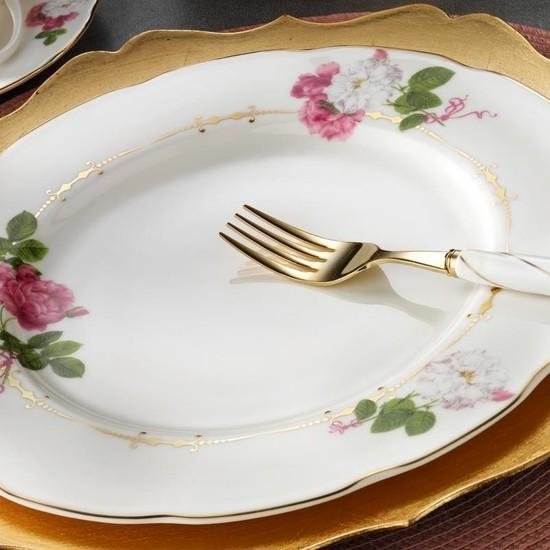 

Kütahya Porcelain Bone Olympos 30 штук 9784 Столовая посуда с узором