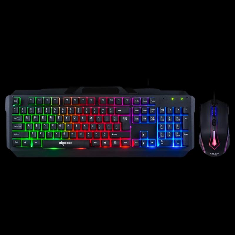 aigo WQ927B Wired Gaming Keyboard and Mouse Combo