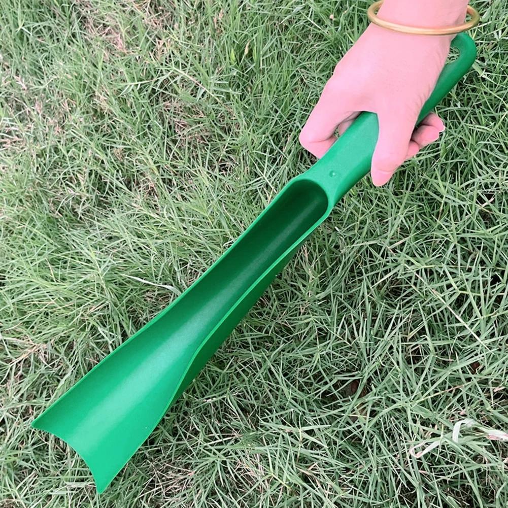 1pc, Large Capacity Plastic Eaves Shovel, 16.93 Inches, Garden Leaf Cleaning Tool, Roof Gutter Shovel For Gardening Supplies