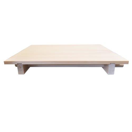 Hoshino Industries Rolling Board with Legs, 50cm x 60cm (with Rolling Pin)