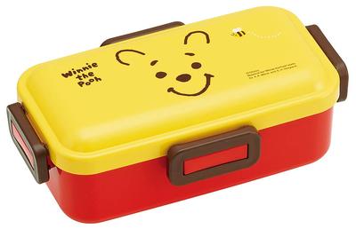 Skater Antibacterial Fluffy Lunch Box 530ml Disney Winnie the Pooh Made in Japan PFLB6AG Ag+