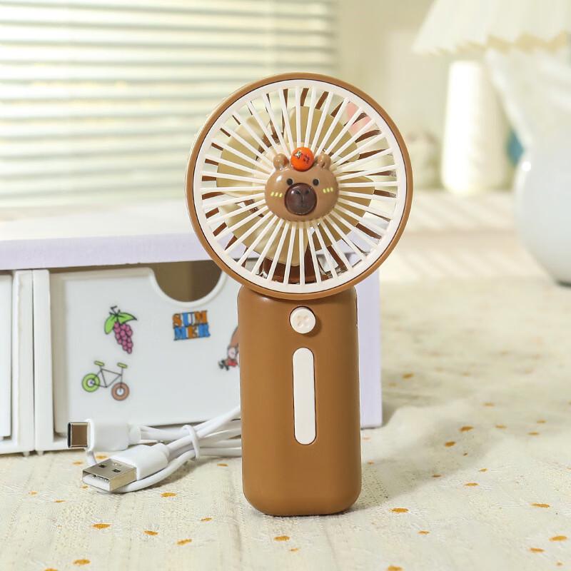LINGPAN Portable USB Rechargeable Mini Fan 5-Pack