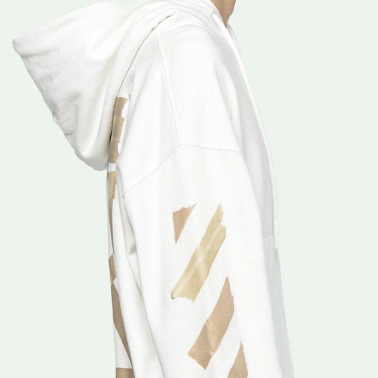 Off-White Tape Arrows Over Hoodie OMBB037R20E300020148