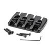 Feste Hardtail Sattelbrücke Top Load Saitenhalter für 4-saitige E-Gitarre Bass