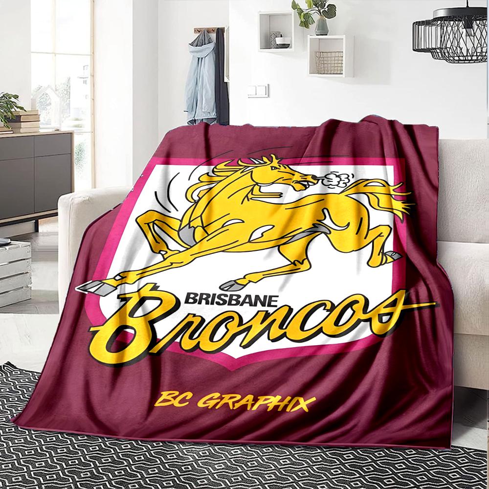 1pc Football Team (19) Blanket, Gift, for Men and Women, Soft Blanket, Good for Sofa Bed Couch Travel, Lightweight Flannel Blanket
