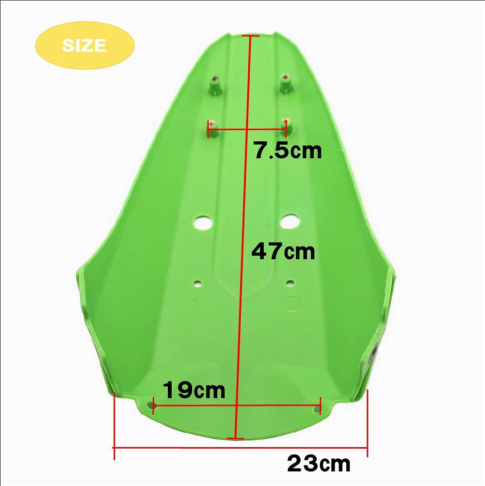 Design Rear Fender for Kawasaki KLX250 KLX300 KLX 250 300 Motorcycle Rear Fender Mudguard Cover Panel Mudguard [Life Johnson.13] 1993-2007 1997-2003