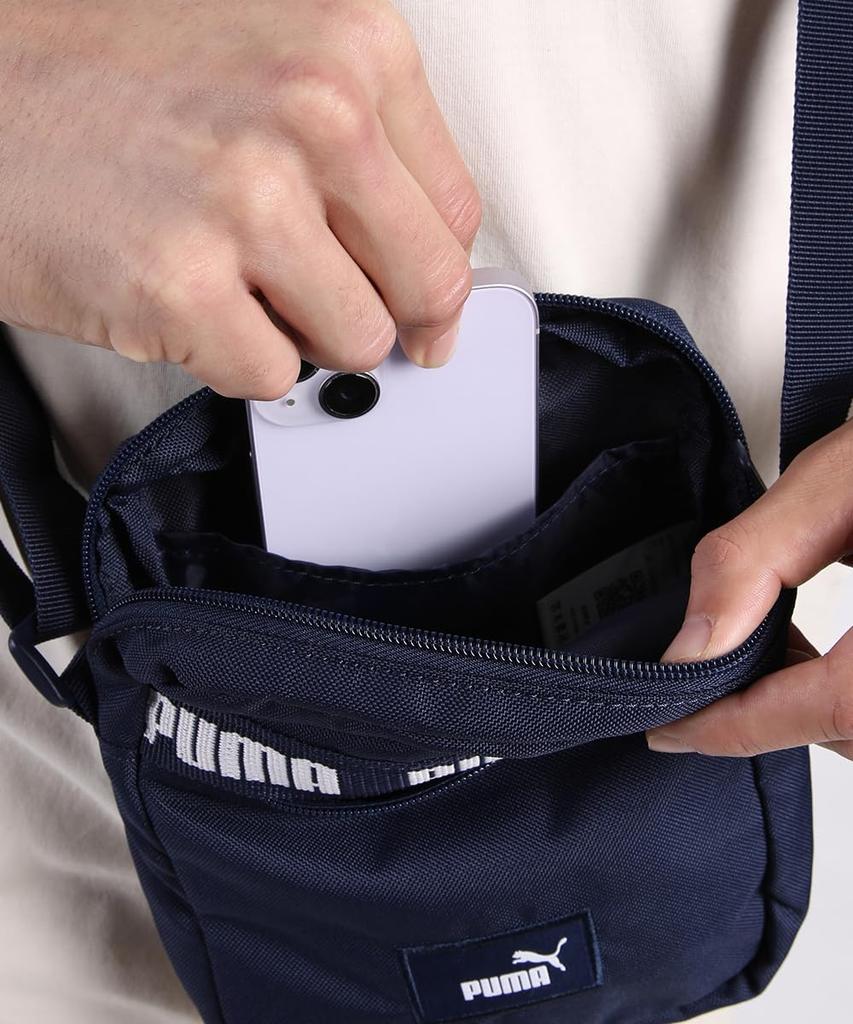 Puma PHASE Tape Portable Shoulder Bag 2025 Navy 091174, Spring/Summer Color, (03)