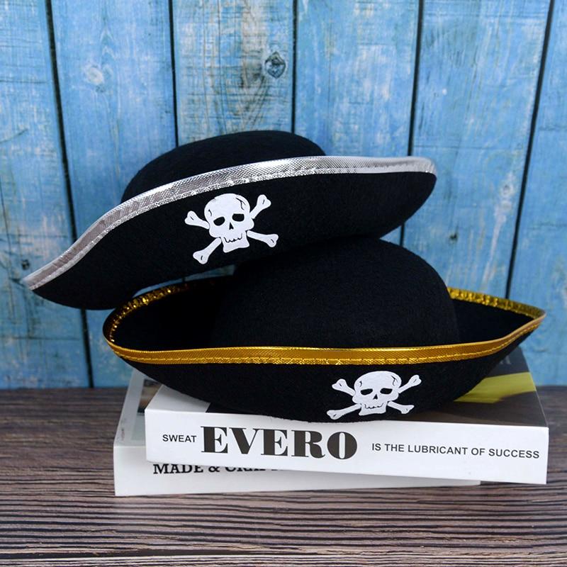 Halloween Decor Tri Corner Pirate Hat 