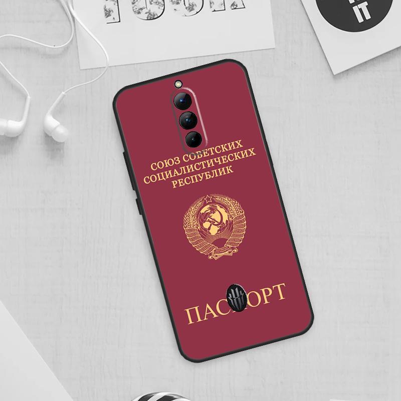 

Soviet Union USSR Flag Case For ZTE Nubia Red Magic 10S 10 9 8 8S 9S 11 Pro Plus 5G 6R 6 7 6S 7S Pro 10 Air Cover RedMagic 10S Pro
