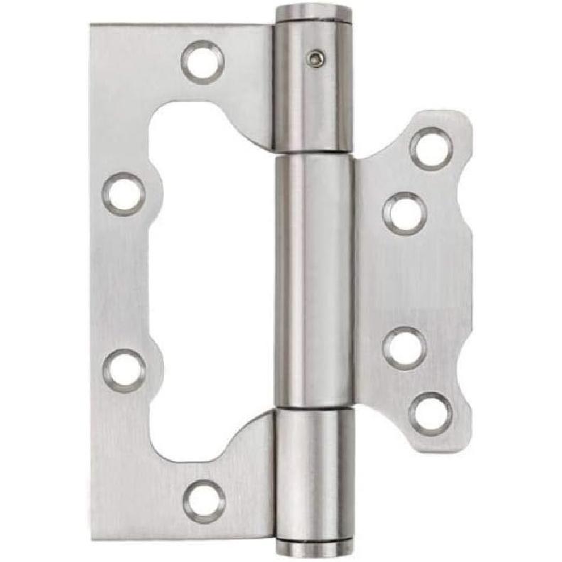 Door HingesButt Door Hinge Spring Door Hinges Invisible Door Closers Automatic Door Closing Concealed Door Hinges Self-Closing 2-4In (Color : 4in)