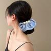Elegant Pearl Large Intestine Scrunchies Stain Hairband Women Girl Sweet Hair Ornament Ponytail Holder Hair Tie Hair Accessories