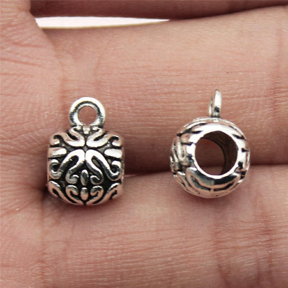 Accessories Parts Pendant Head Bend Tube Kids' Jewelry Materials ZA042