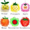 Colorful Fruit Shower Ball Mesh Cartoon Scrubber Ball Fruit Shape Bath Sponge  Body Skin Care