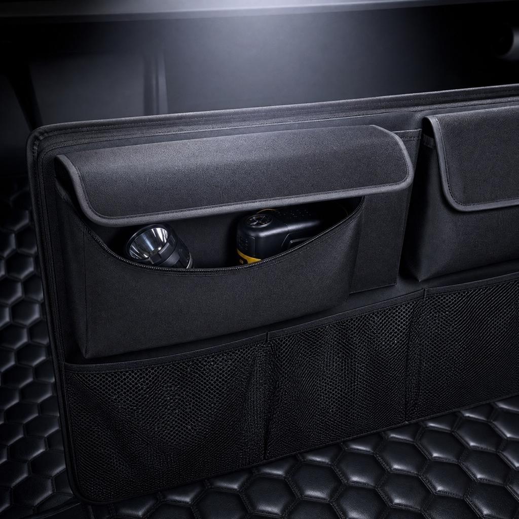 Foldable Car Storage Hanging Bag for Rear and Trunk