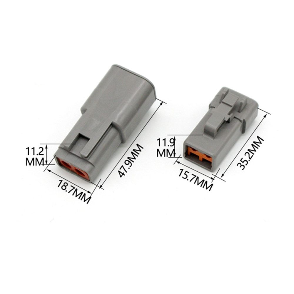 Waterproof Automotive Connector DTP04-2P Electrical Wire Connector  Car Accessories