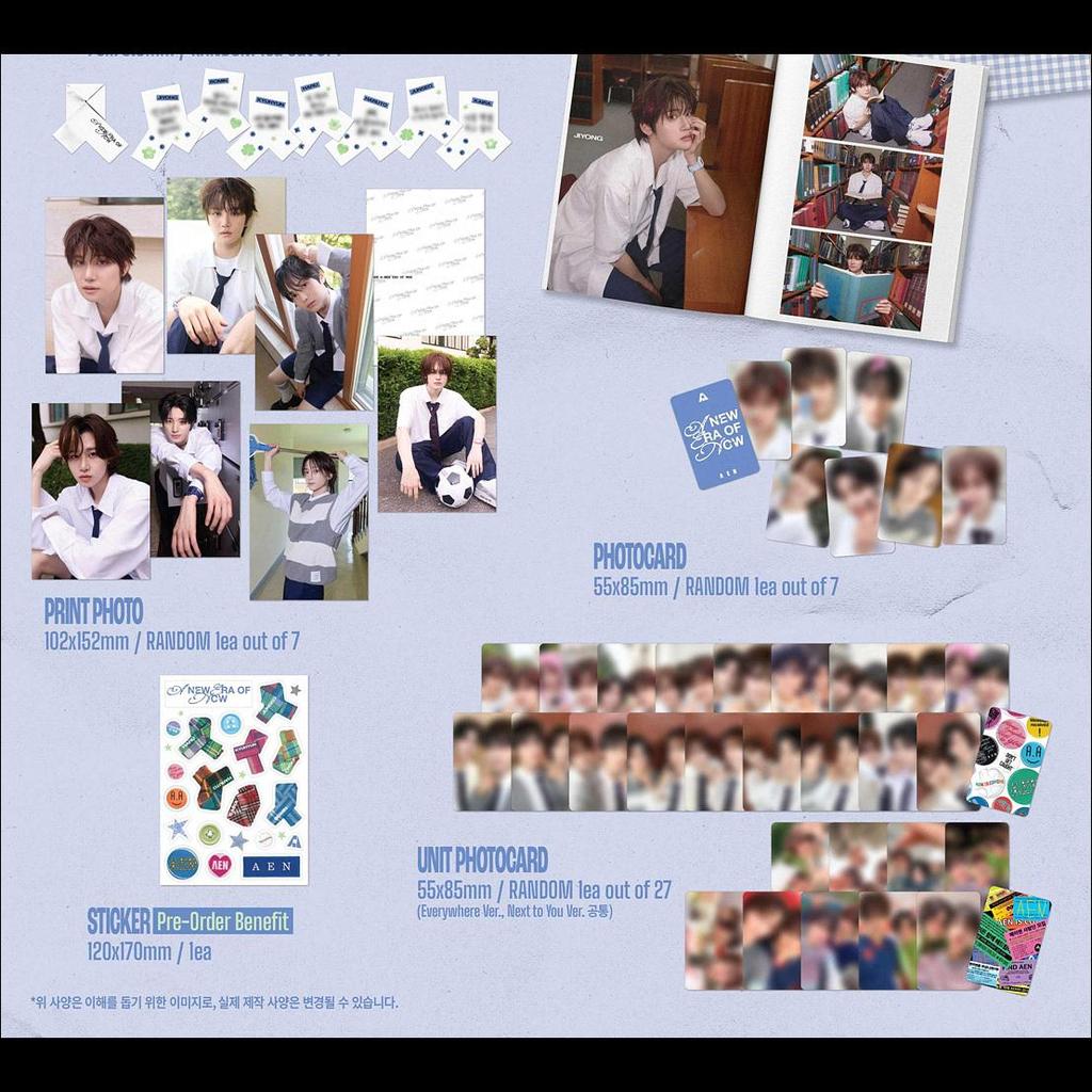 AEN THE 1ST EP [A NEW ERA OF NOW] (Everywhere Ver.) + Free Gift