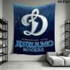 Dynamo Moscow Valor Wall Hanging Printed Fabric Blanket Decorative Tapestries for Bedroom Living Room Home Decor