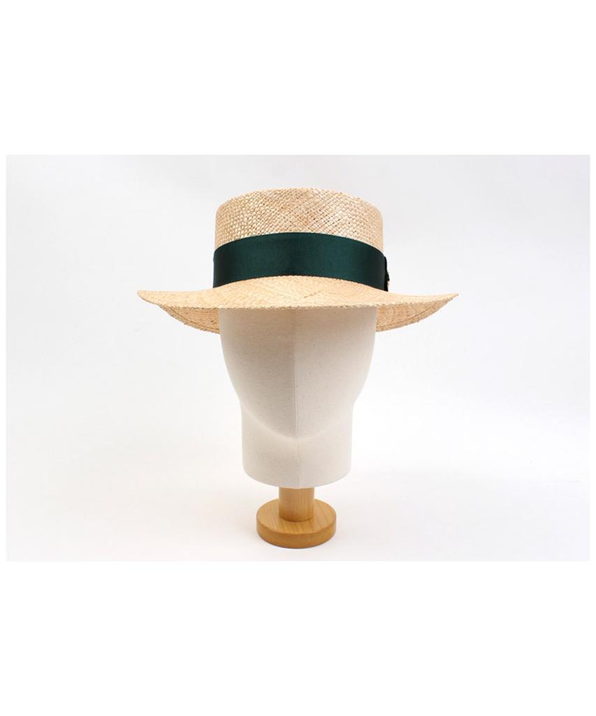 Yunibeosyeolkemiseuteuli Green Line Bau Flat Fedora Panama Hat