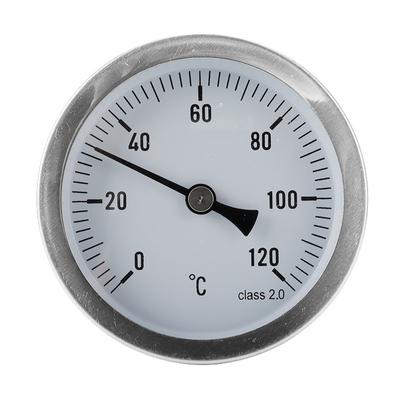 Termometr metalowy piekarnik Thermome termometr do gorącej wody 0-120 ° c ogrzewanie 63mm narzędzie do pomiaru temperatury tarczy