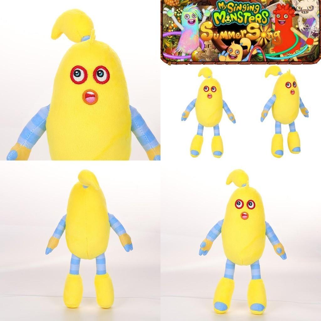 My Singing Monsters Furcorn Plush Toy With Short Pile Fabric For Collectors And Fans