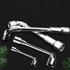 Chrome-vanadium Steel L-shaped Socket Wrench 6-19mm Hex Adapter Spanner Practical Hand Tool
