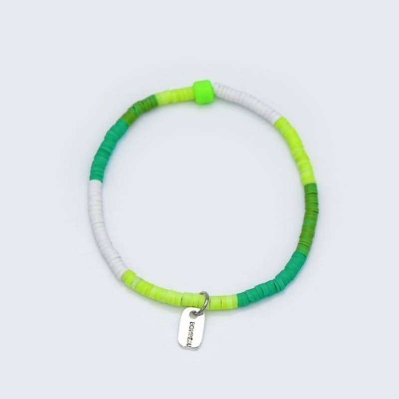 BONBEAU Milky Polymer Clay Color Mix Bracelet