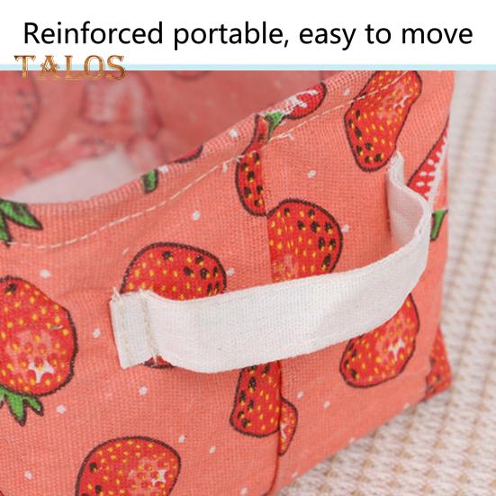 Storage Box Fabric Space-saving Animal Pattern Excellent Hairpin Headband Storage Box Household Supplies